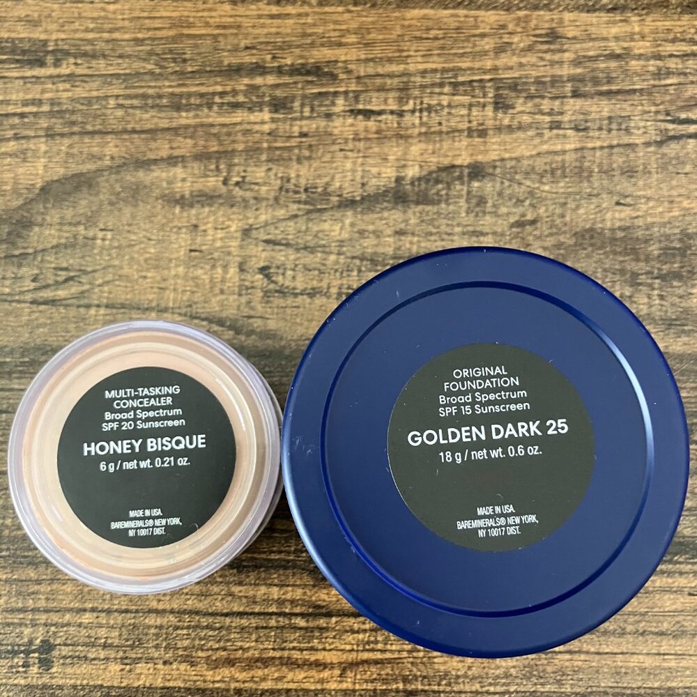 bareMinerals Deluxe Loose Foundation & Bisque 2-Pc Kit - Golden Dark  a607231